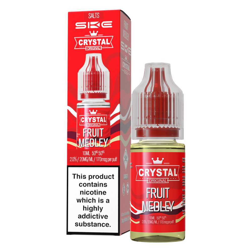 Fruit Medley Nic Salt by SKE Crystal 10ml 20mg