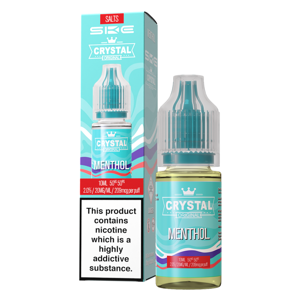 Menthol Nic Salt by SKE Crystal 10ml 20mg