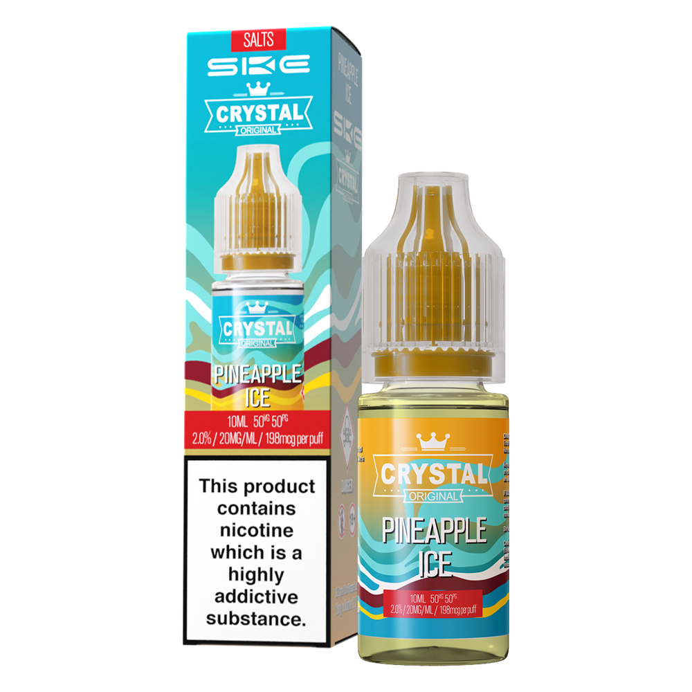 Pineapple Ice Nic Salt by SKE Crystal 10ml 20mg