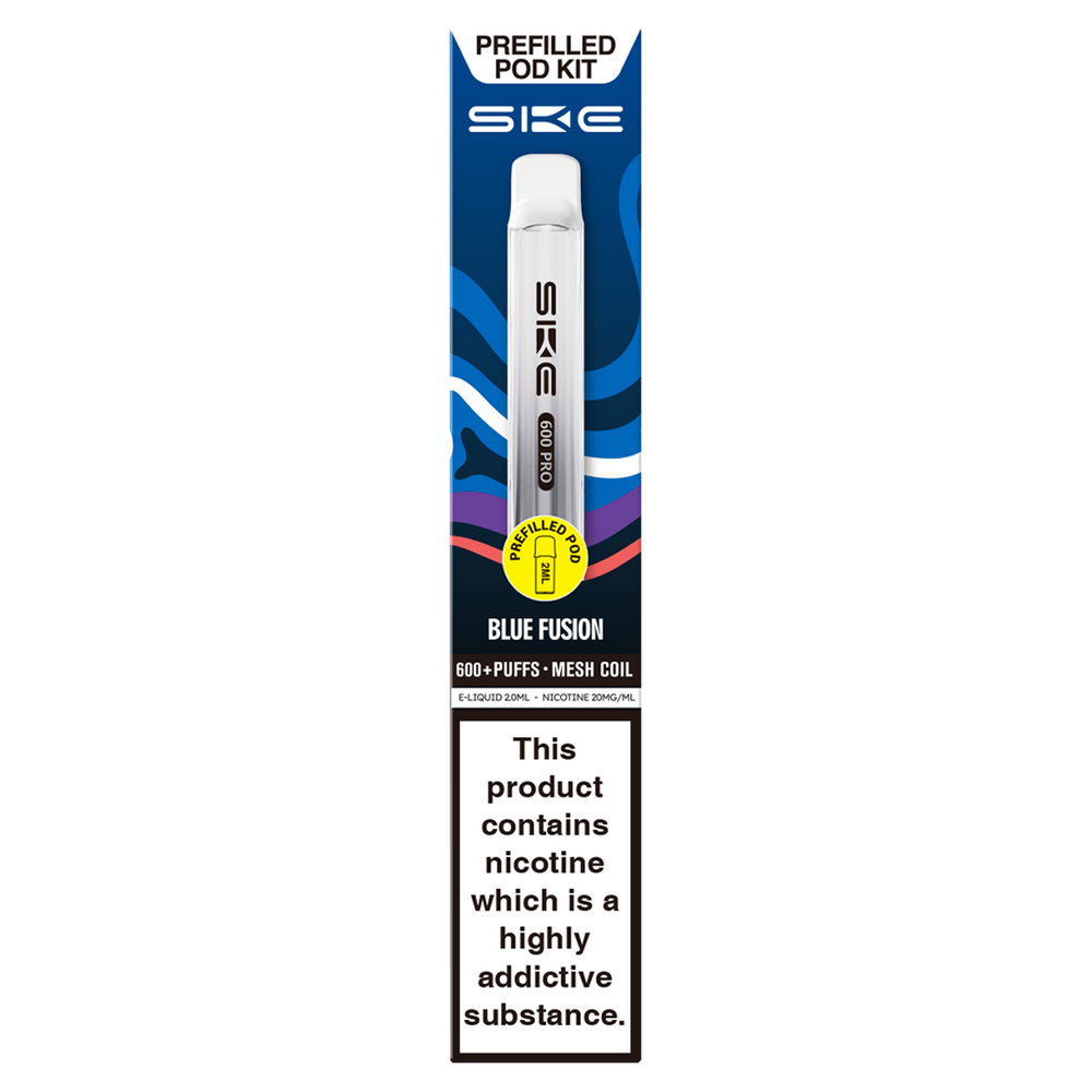 SKE 600 Pro Prefilled Pod Kit - Rechargeable & Eco-Friendly  Vapemate