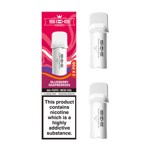 ske 600 pro pods blueberry raspberries