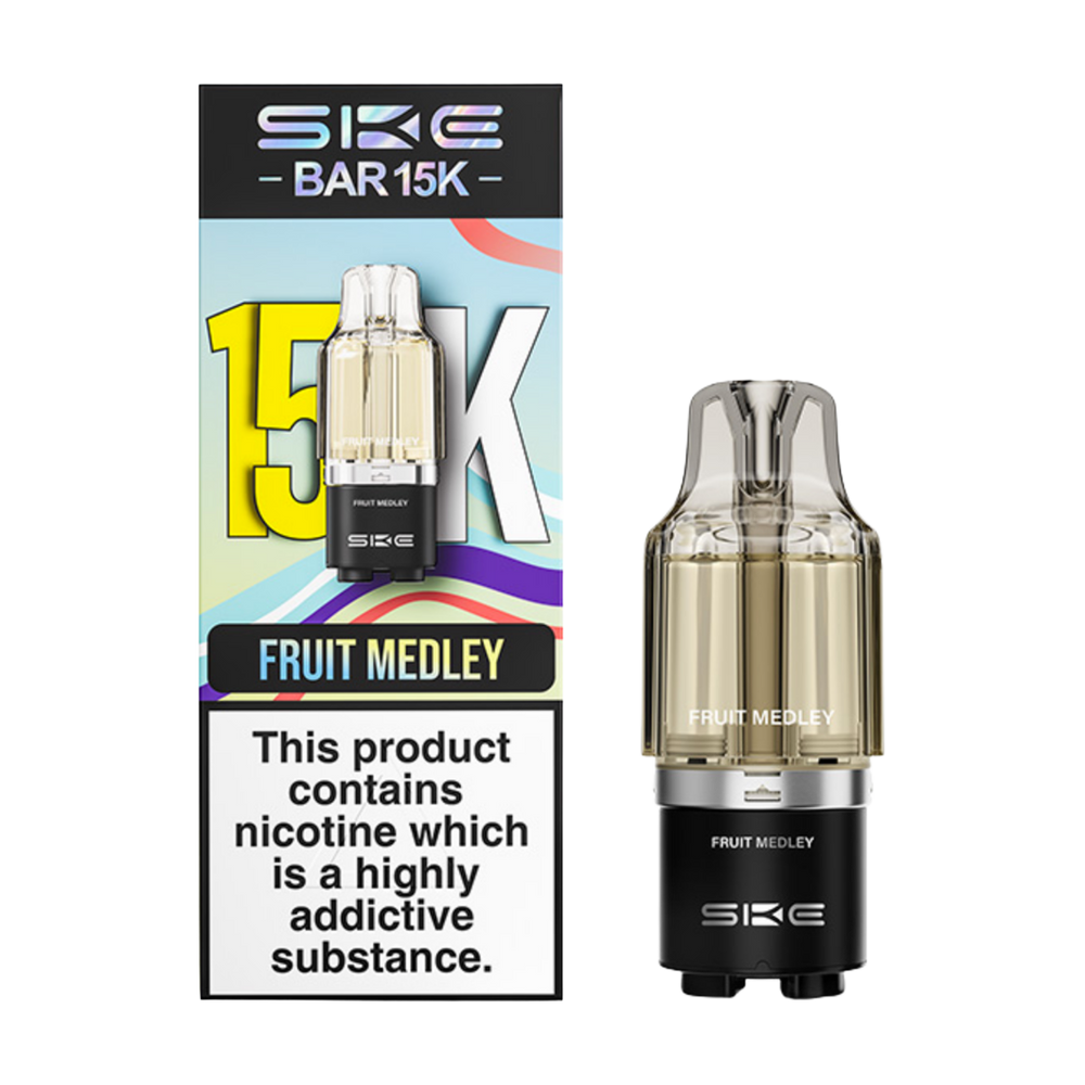 ske bar 15k prefilled pod fruit medley