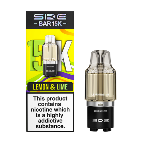 ske bar 15k prefilled pod lemon lime
