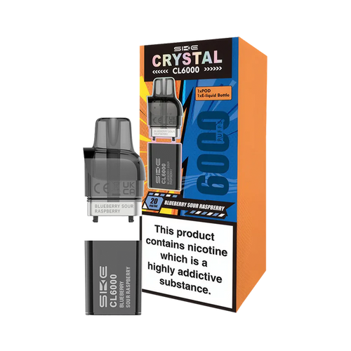 Grape Splash SKE Crystal CL6000 Pods Vapemate Grape Splash SKE Crystal CL6000 Pods Vapemate