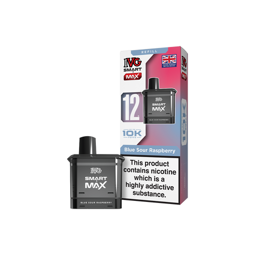 Blue Sour Raspberry IVG Smart Max Refill Pack