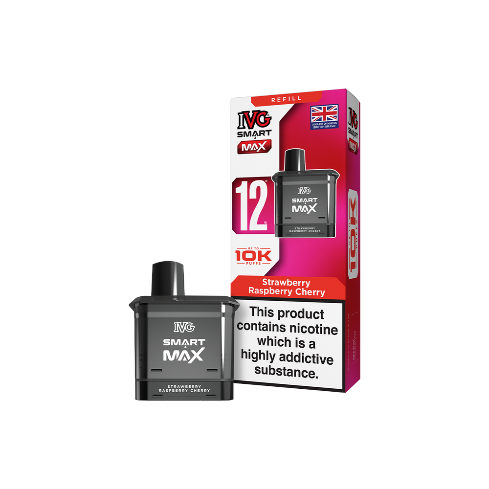 Strawberry Raspberry Cherry IVG Smart Max Refill Pack