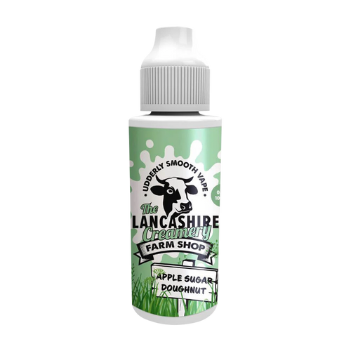 the lancashire creamery 100ml apple sugar doughnut
