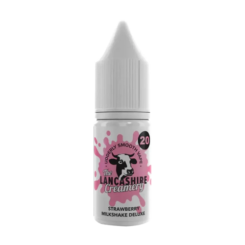 Strawberry Milkshake Deluxe Nic Salt by Lancashire Creamery