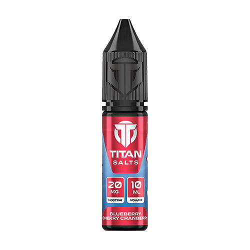 titan nic salts 10ml blueberry cherry cranberry