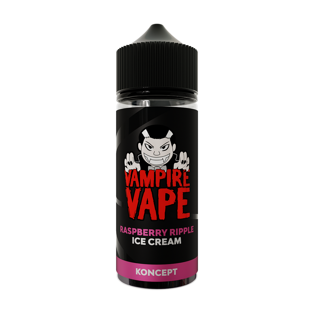 vampire vape 100ml desserts collection raspberry ripple ice cream