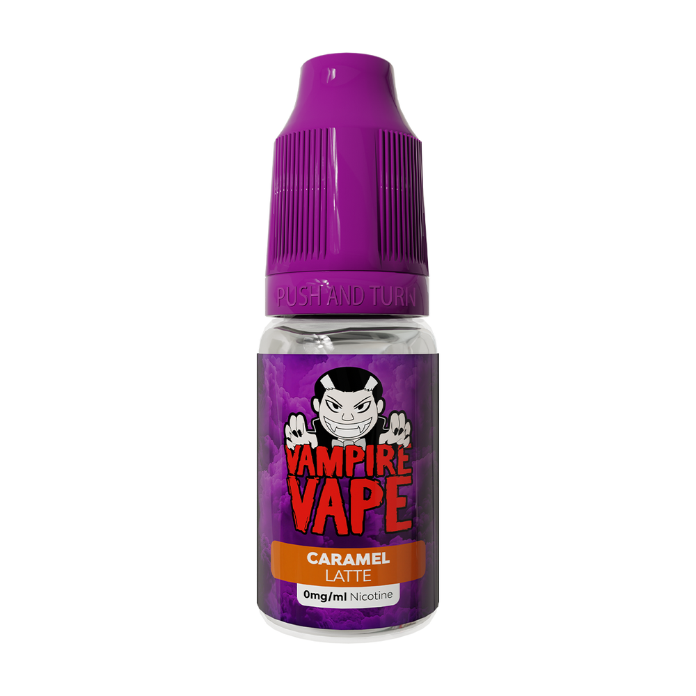 vampire vape 10ml desserts collection caramel latte
