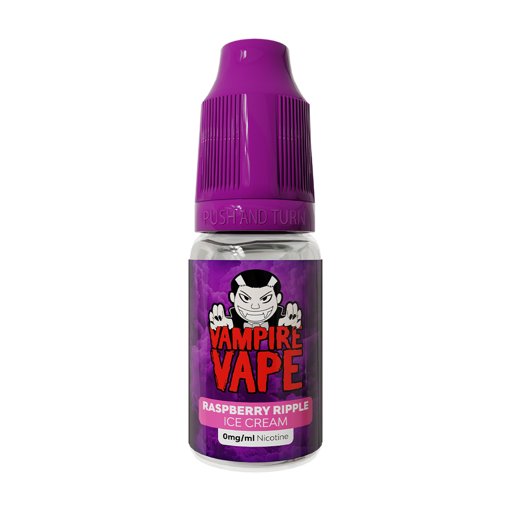 vampire vape 10ml desserts collection raspberry ripple ice cream
