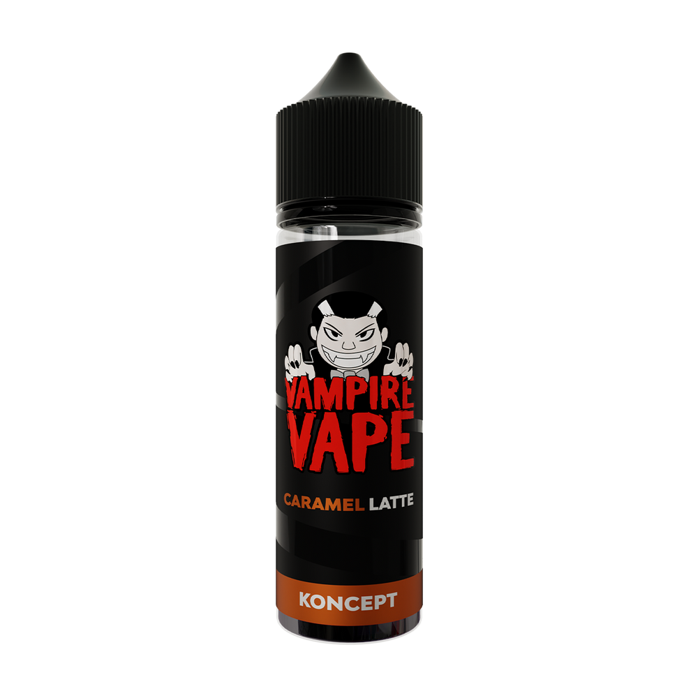 vampire vape 50ml desserts collection caramel latte