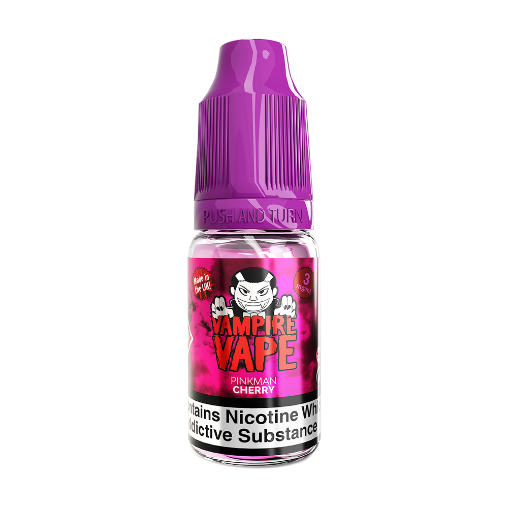 vampire vape nic salts - pinkman 20mg 10ml reviews Pinkman Cherry by Vampire Vape 10ml