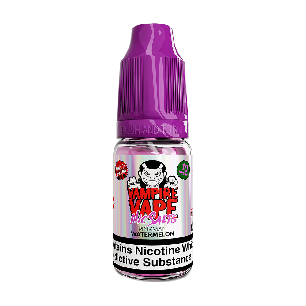 Pinkman Watermelon Nic Salt by Vampire Vape 10ml 10mg