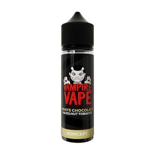 vampire vape 50ml koncept bottle white chocolate hazelnut tobacco