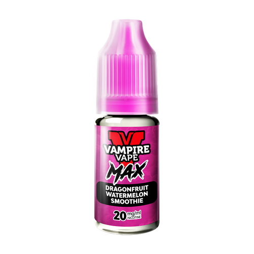 vampire vape max nic salt dragonfruit watermelon smoothie