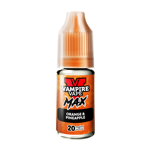 vampire vape max nic salt orange and pineapple