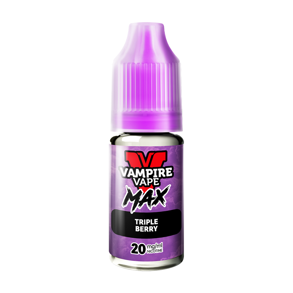 Triple Berry Vampire Vape Max Nic Salt | 10ml Vapemate Triple Berry Vampire Vape Max Nic Salt | 10ml Vapemate
