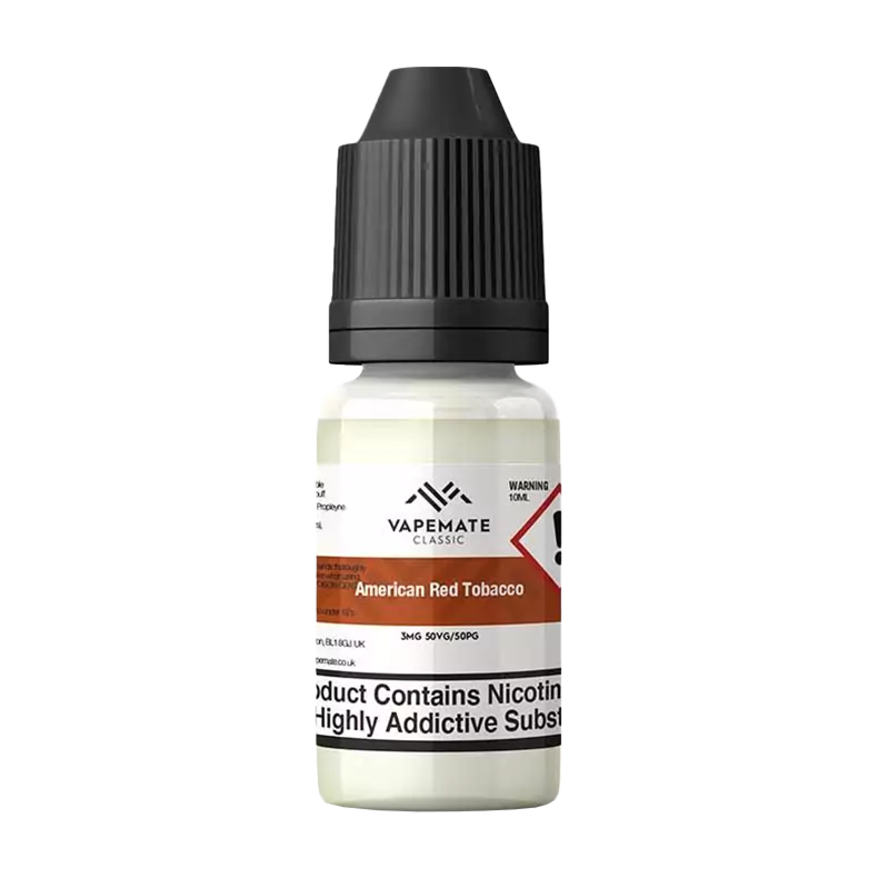 American Red Tobacco Eliquid - UK Made | Vapemate American Red Tobacco Eliquid - UK Made | Vapemate