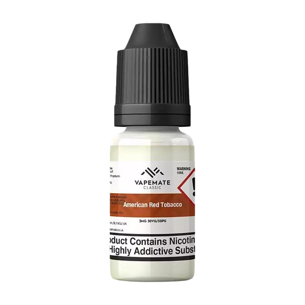 American Red Tobacco Eliquid - UK Made | Vapemate American Red Tobacco Eliquid - UK Made | Vapemate