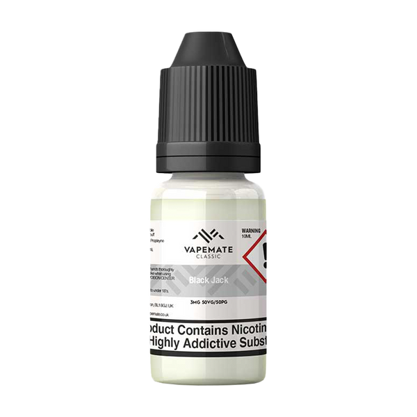 Black Jack E liquid - Vape Juice - UK Made | Vapemate Black Jack E liquid - Vape Juice - UK Made | Vapemate