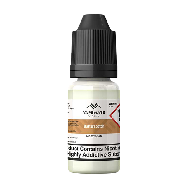 Butterscotch E liquid - Best UK E juice Flavour | Vapemate