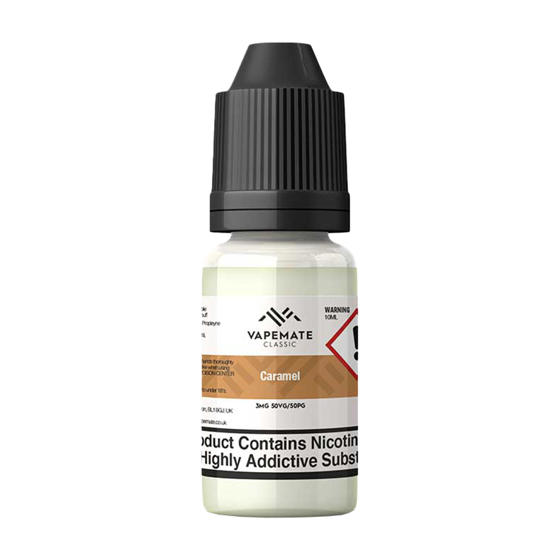 Caramel Eliquid - UK Made | Vapemate Caramel Eliquid - UK Made | Vapemate