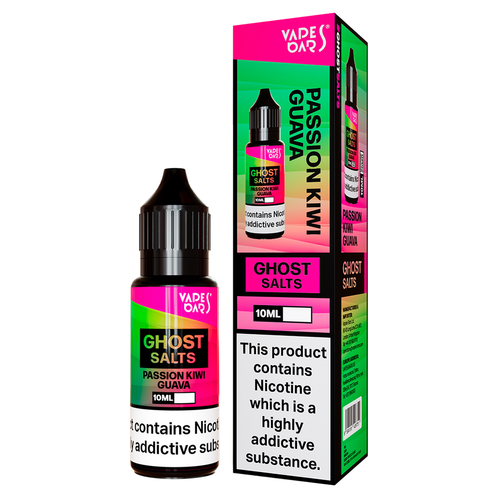 Passion Kiwi Guava Ghost Salts by Vapes Bars 10ml