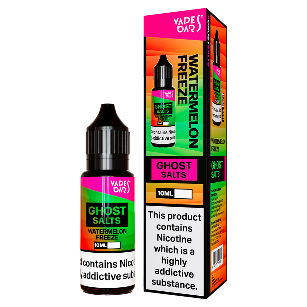 Watermelon Freeze Ghost Salts by Vapes Bars 10ml