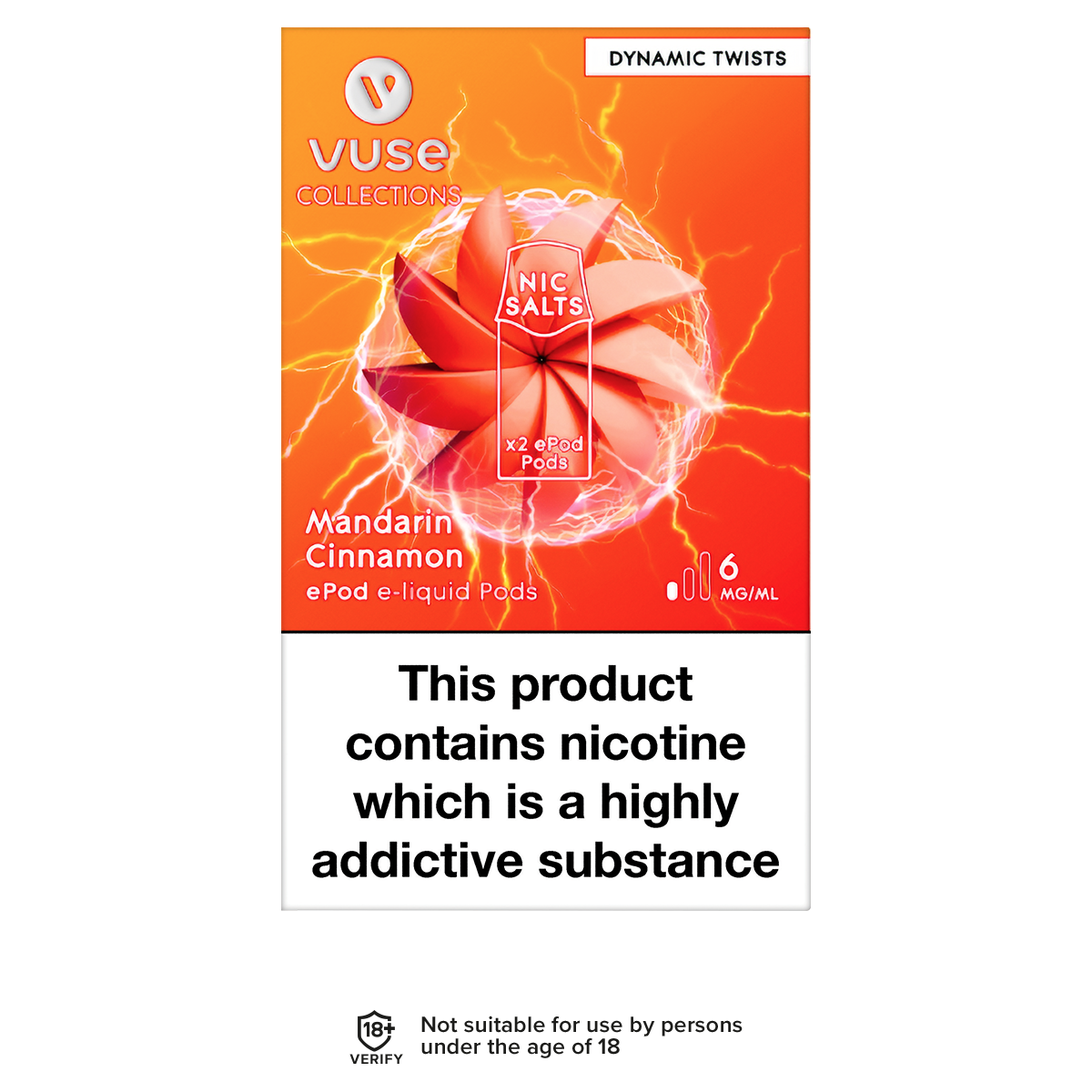 elfbar nachfüll pod läuft aus VUSE PODS 2PCS/PACK - Vape Dubai main image 0