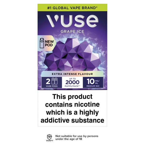 vuse go grape ice review Vozol Gear 25.000 VOZOL Gear Shisha 25000 Puffs Disposable Vape main image 1