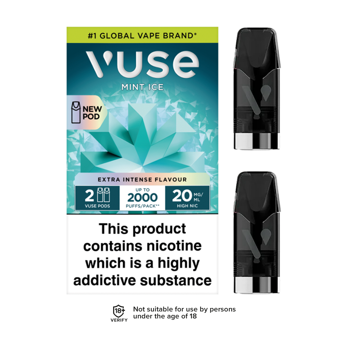 how many calories are in a menthol vuse pod Mint Ice Pro Pods Flavour:CLEAR juul 2 us release F: Fruity