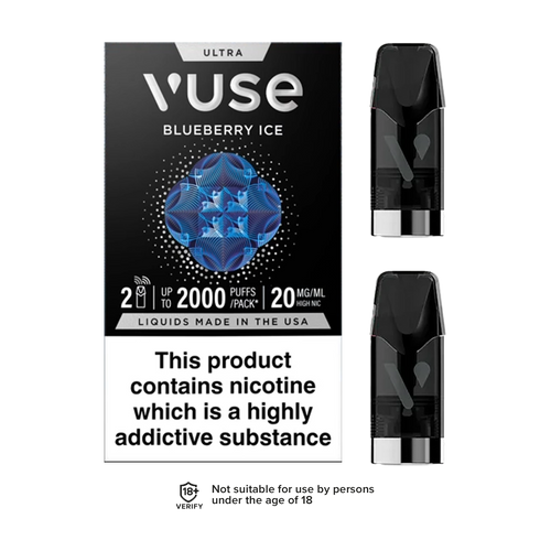 vuse ultra smart pod blueberry ice 20mg
