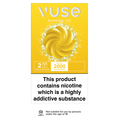 vuse vpro pods banana ice 2000