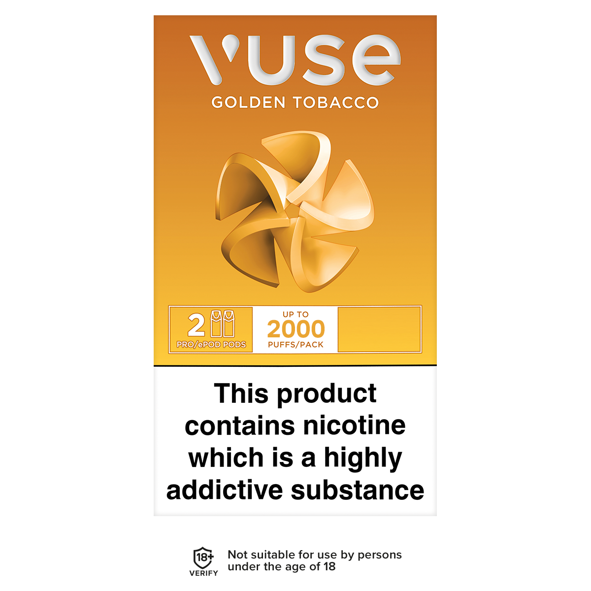 Vuse Epod 2 Not Charging Vuse ePod vPro Golden Tobacco Pods