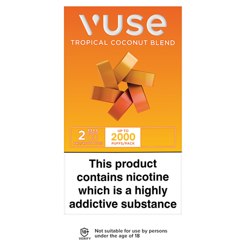 vuse vpro pods tropical coconut blend 2000