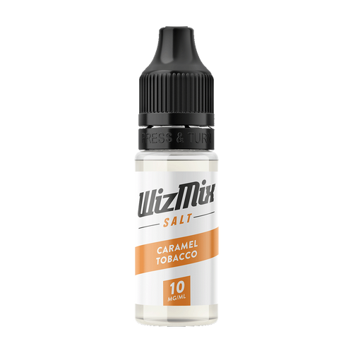 wizmix salt caramel tobacco 10mg 10ml