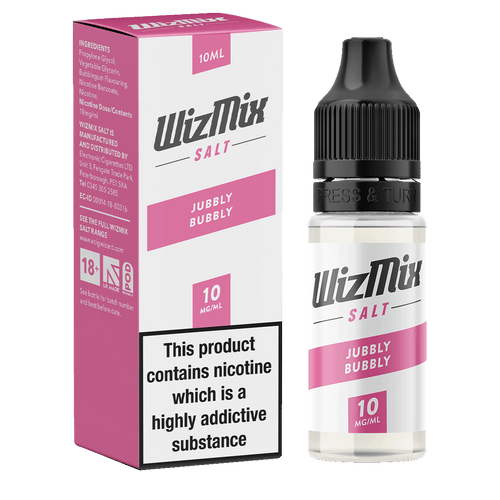 Wizmix Salt Jubbly Bubbly - 10ml 10mg