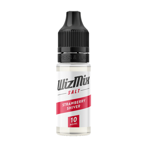 wizmix salt strawberry shiver 10mg 10ml