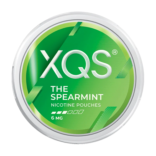  xqs nic pouches the spearmint 6mg