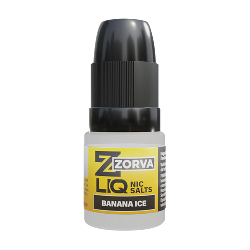 zorva liq nic salts banana ice