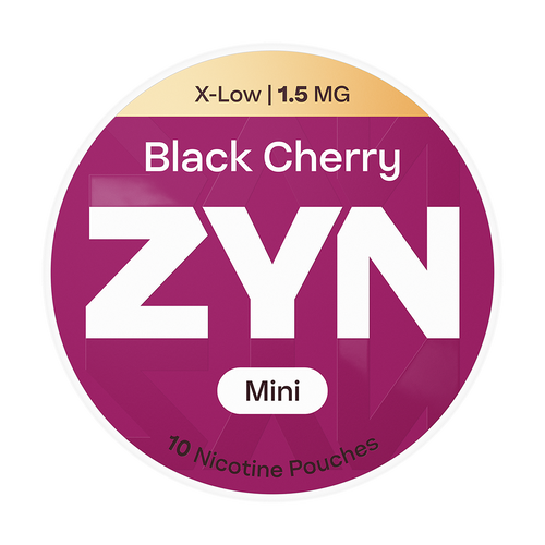 zyn nicotine pouches black cherry mini 1.5mg