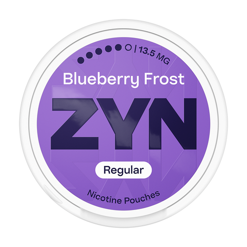zyn nicotine pouches blueberry frost 13 5mg