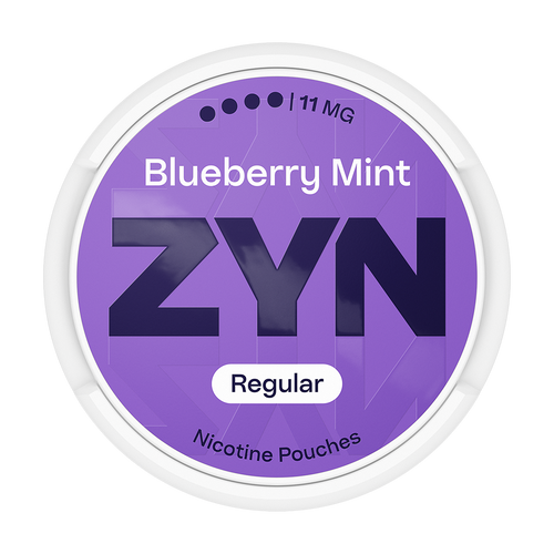 zyn nicotine pouches blueberry mint 11mg