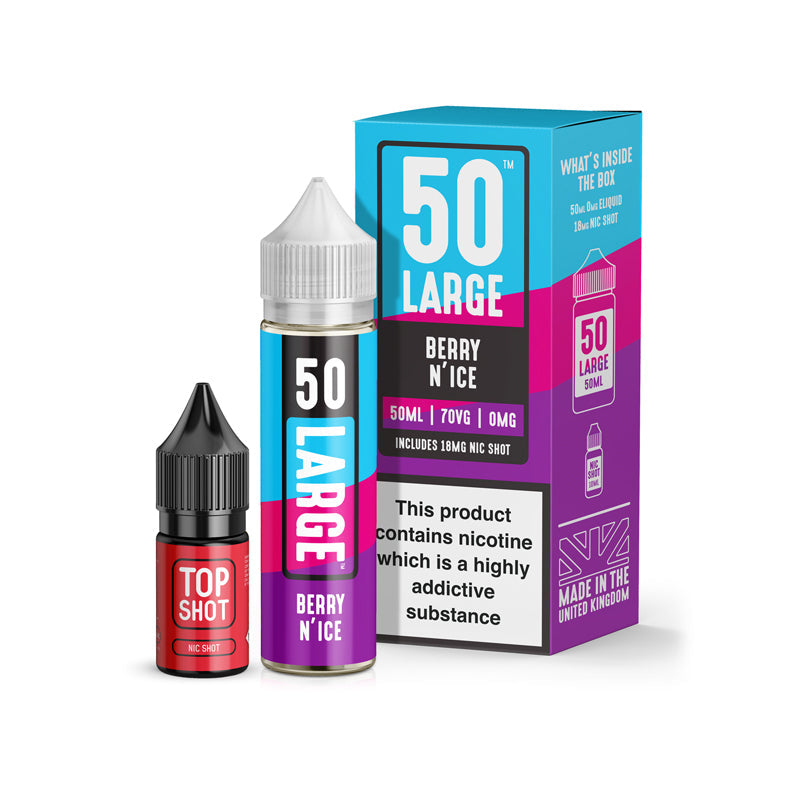 Berry N' Ice by 50 Large 50ml