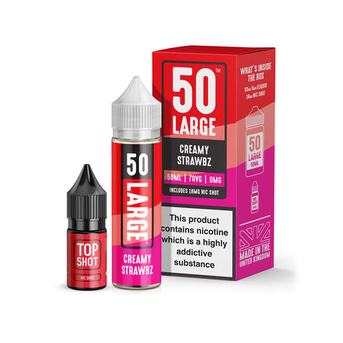 Creamy Strawbz 50 Large 50ml