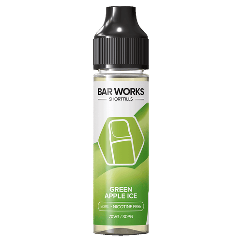 Green Apple Ice Shortfill by Bar Works - 50ml