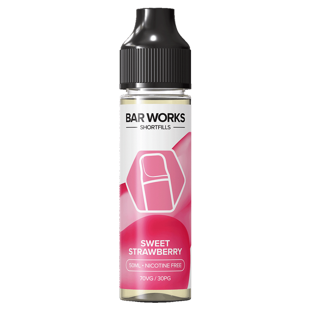 Sweet Strawberry Shortfill by Bar Works - 50ml