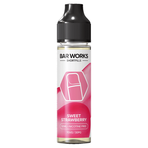 Sweet Strawberry Shortfill by Bar Works - 50ml